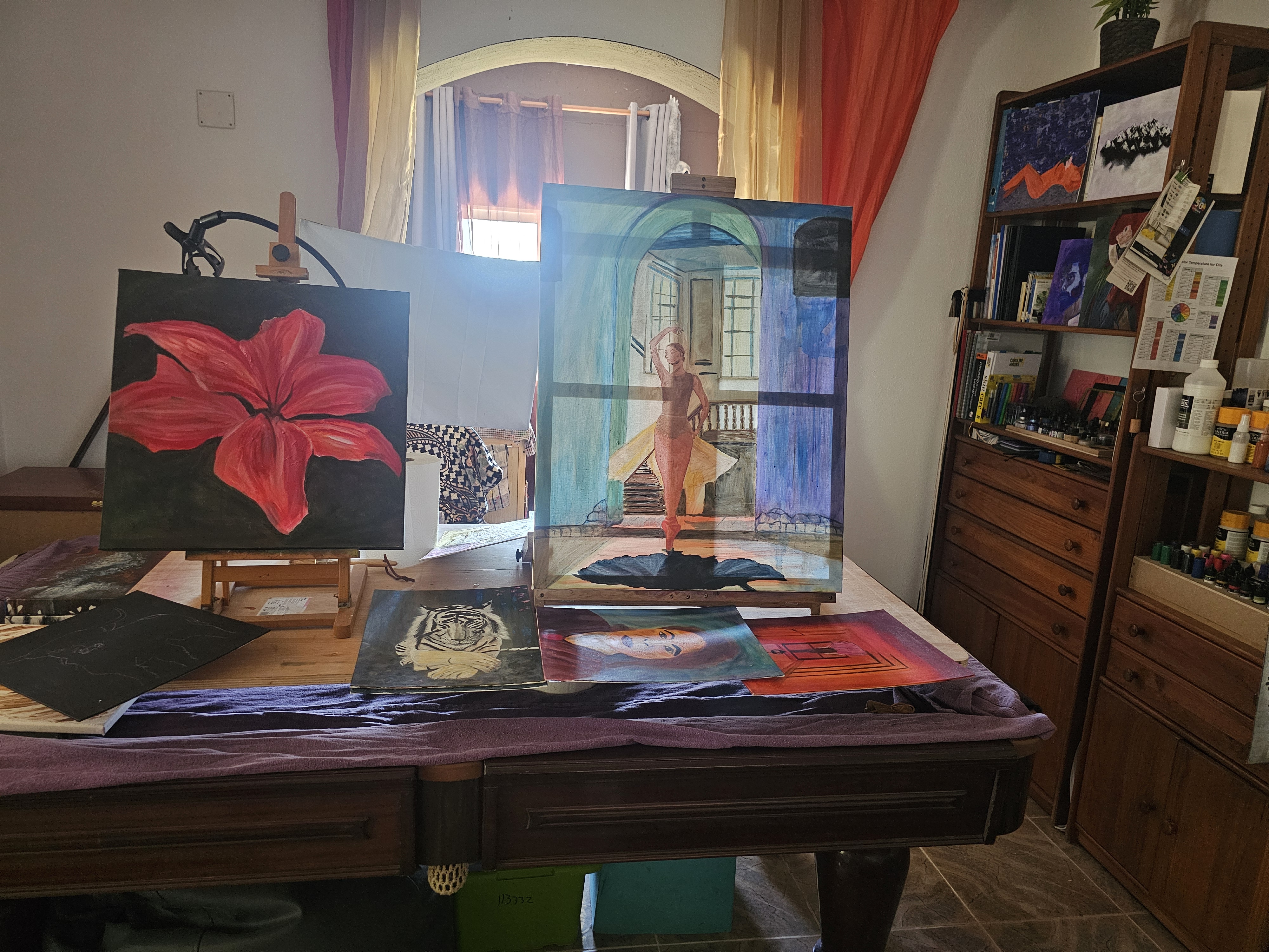 Andreia's studio — paintings and artwork